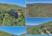 Off-Grid Mountain Cabin Retreat on 40 Acres Near Park City