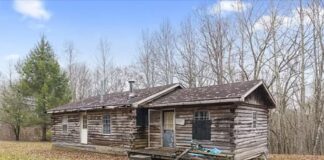 Rustic Log Cabin on 26 Acres of Kentucky Countryside