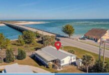 Waterfront living in a quiet 55+ community – $167,000