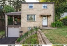 Updated Brick House with Basement – $172K