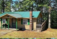 2BR/1BA Cabin in Daniel Boone National Forest – $87K