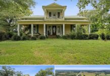 Historic Southern Home on 4 Acres – $193,000
