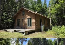 Off-Grid Log Camp on 2 Acres – Dyer Brook, ME