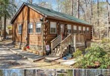 Log Cabin-Style Home on ~0.5 Acre, Louisburg NC