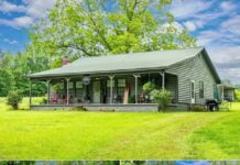 1BR Log Cabin on 12.92 Acres in Nashville, AR