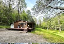 Off-Grid Cabin on Raccoon Creek – $179.9K