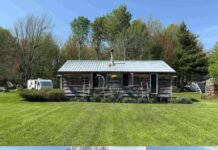 3BR Rustic Cabin on 63 Acres in Winthrop, NY
