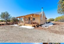 1BR Cabin on 10.44 Acres in Ash Fork, AZ