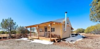 1BR Cabin on 10.44 Acres in Ash Fork, AZ