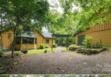 Circa 1940 vintage mountain retreat in Maggie Valley, NC.
