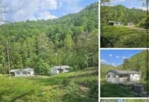 110-Acre Homestead with 2 Buildings – $139K