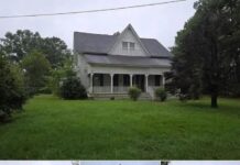 Historic two-story home for sale in Gloster, MS.