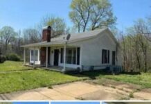 Quiet country 3-bed home with creek on 10 acres – $139,999, Savannah, TN