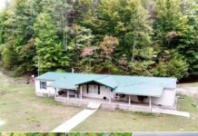 105-Acre Estate with Home & Garage – Privacy & Potential