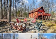 Charming 3-Bedroom, 2-Bath Chalet on 1 Acre in Effort – Cozy Mountain Living