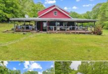 Country Home on Falls Rd – Wrap-Around Porch & Private Pond