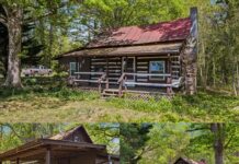 Log Cabin with 1 Acre in Halifax, Virginia