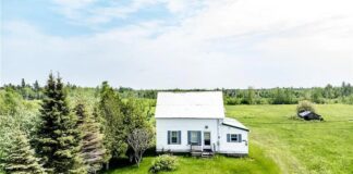 Home with 74.99 Acres in Harcourt, New Brunswick