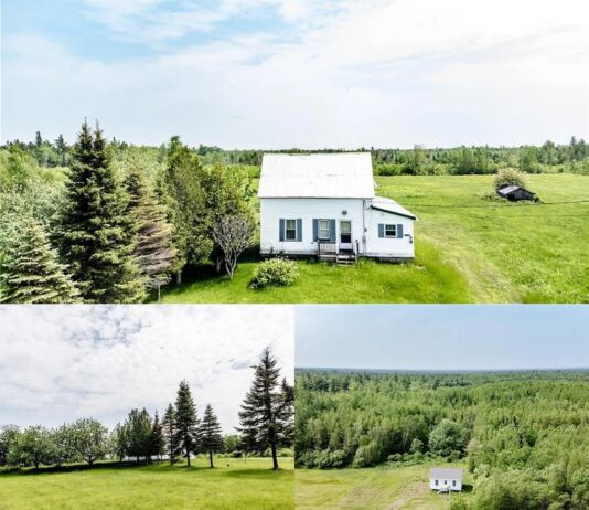 Home with 74.99 Acres in Harcourt, New Brunswick