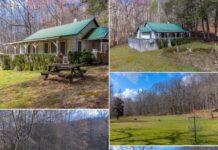Historic Cottage with Guest Bunkhouse and Land Investment Opportunity Featuring Charm, Space, and Development Potential