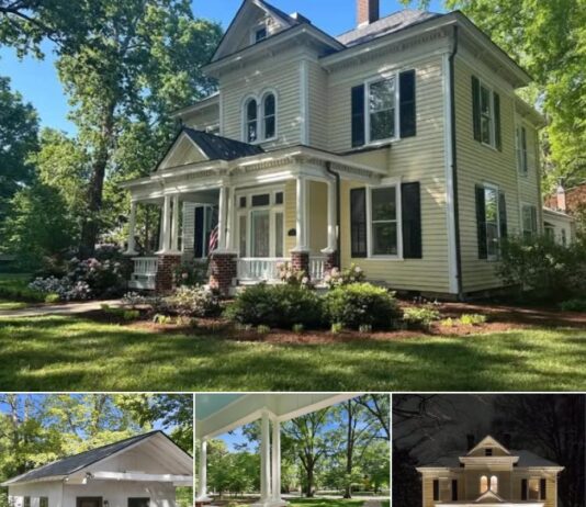 Look Inside! Beautiful Historic Home + That Guesthouse! Over an Acre in North Carolina for $699K