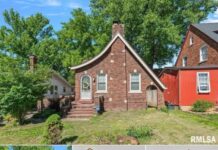 Charming Brick Bungalow Full of Timeless Character in Springfield, Illinois – $94,900