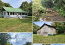 9.93 Acres with Home, Barn, and Natural Spring Offering Peaceful Country Living and Room to Expand