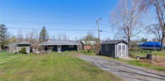 Ranch Home on 8,700 Square Feet Lot in Seneca Falls, New York