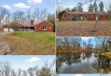 Brick Home with Hunting Land, Private Pond, and Rural Investment Opportunity Offering Space, Privacy, and Outdoor Living Potential