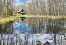 Camp with 25 Acres in North Bangor, New York