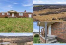 97+ Acre Farm with Brick Home and Ponds Offered at No Reserve Providing Exceptional Rural Opportunity
