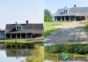 Pretty Setting! Charming 1939 North Carolina Home on 7 Acres With a Pond for $399K