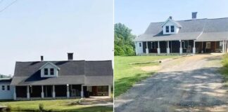 Pretty Setting! Charming 1939 North Carolina Home on 7 Acres With a Pond for $399K