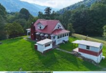 Pretty Mountain Scenery! Circa 1940 in West Virginia — Over an Acre for $119K