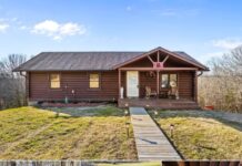 Secluded Kentucky Log Cabin on 11.5 Acres Offering Peaceful Privacy and Natural Surroundings