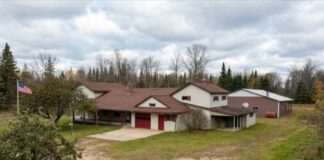 Private 31-Acre Escape: 4-Bedroom Retreat with Pond, Trails, and Pole Barn – $150,000