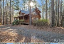 Private Mountain Log Cabin Retreat with Exclusive Lake Access and Scenic Views