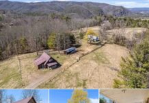 Peaceful 25-Acre Blue Ridge Mini Farm Retreat