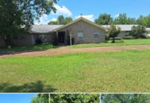 Expanded Valley Grande Retreat – 24 Acres, 4-Car Garage & Sunroom