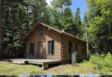 Off-Grid Living — Log Cabin on 2 Acres in Dyer Brook
