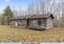 Rustic Log Cabin Nestled on 26 Scenic Acres of Kentucky Countryside with Peaceful Views, Privacy & Endless Rural Living Potential