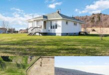 Bungalow with 100 Acres in Digby, Nova Scotia