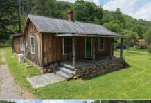 Rustic Creekside Cabin on 20 Acres Near I-81