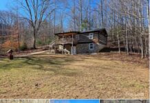 Charming Creekfront Log Cabin Retreat