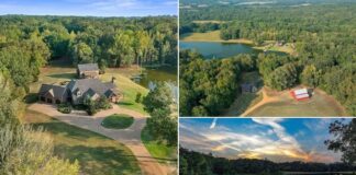 Timeless Tennessee Estate with Private Lake & Luxury Living