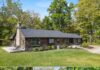 Luxury Log Cabin Retreat on 7 Private Acres in Zionsville