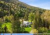 Timeless Country Farmhouse Retreat on 4.4 Acres with Mountain Views