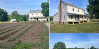 Charming Amish Farmhouse on 31 Acres with Massive 80×100 Shop in Pontotoc