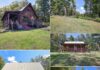 Secluded Log Cabin Retreat on 4 Private Acres Near the Lake