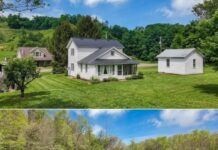 Country Farmhouse Escape on 14 Acres with Hunting Opportunities